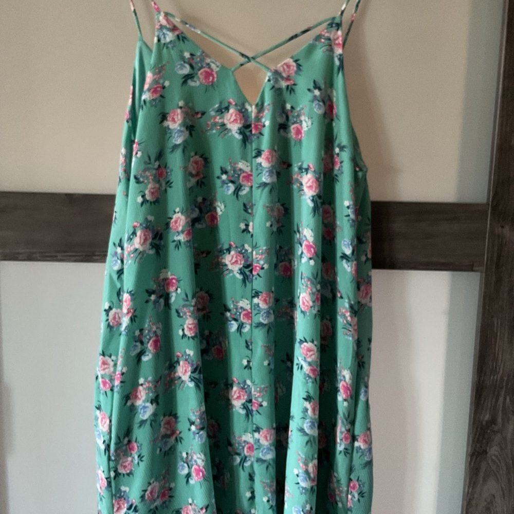 NWT- spaghetti strap sun dress - Picture 3 of 4